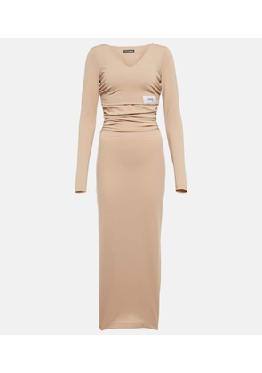 Dolce&Gabbana Jersey maxi dress