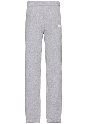 JACQUEMUS Le Jogging in Grey - Grey. Size M (also in L, S, XS).