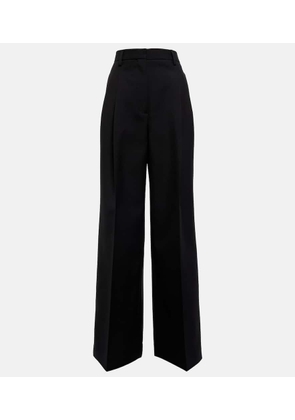 Burberry Madge high-rise wide-leg wool pants