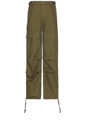 Found Twill Cargo Pant in Olive - Olive. Size 30 (also in ).