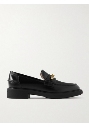 Gianvito Rossi - Dover Embellished Leather Loafers - Black - IT35,IT35.5,IT36,IT36.5,IT37,IT37.5,IT38,IT38.5,IT39,IT39.5,IT40,IT40.5,IT41,IT41.5