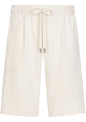Dolce & Gabbana drawstring-waist Bermuda shorts - Neutrals