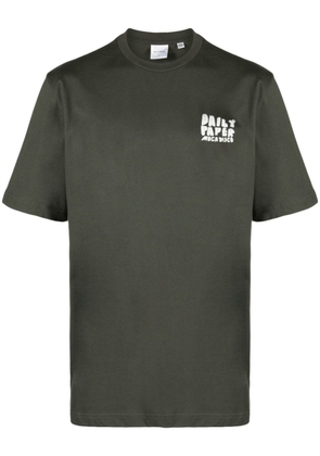 Daily Paper Halim logo-print cotton T-shirt - Grey