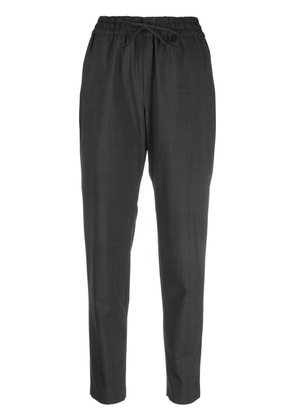 ASPESI drawstring slim-fit trousers - Grey