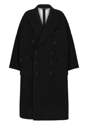 Dolce & Gabbana oversized double-breasted coat - Black