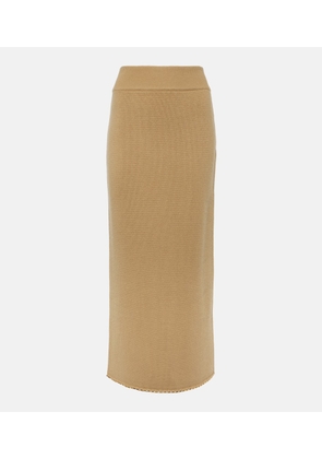 Toteme Wool and cashmere-blend midi skirt