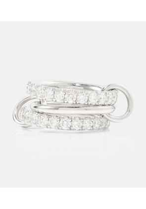 Spinelli Kilcollin Juno 18kt white gold ring with diamonds