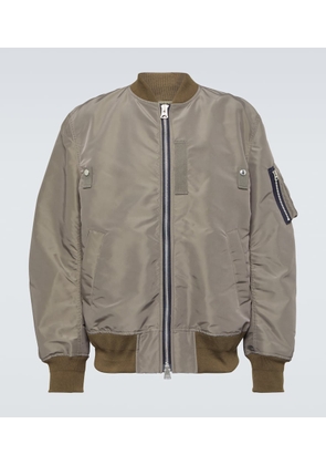 Sacai Technical twill bomber jacket