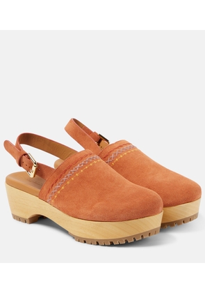 See By Chloé Pheebe suede clogs