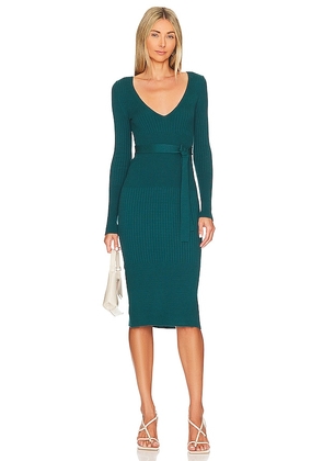 House of Harlow 1960 x REVOLVE Aaron Knit Dress in Teal. Size M, S, XL.