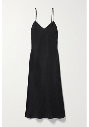 Mara Hoffman - + Net Sustain Zoya Hemp Midi Dress - Black - xx small,x small,small,medium,large,x large