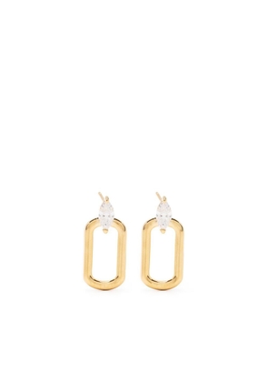 CARAT* LONDON Tori crystal-embellished earrings - Gold