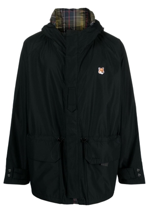 Barbour x Maison Kitsuné reversible military jacket - Black