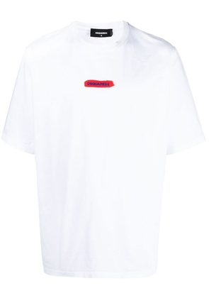 Dsquared2 logo-print crew neck T-shirt - White