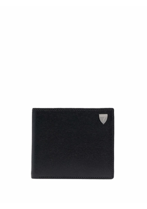 Aspinal Of London bi-fold leather wallet - Black