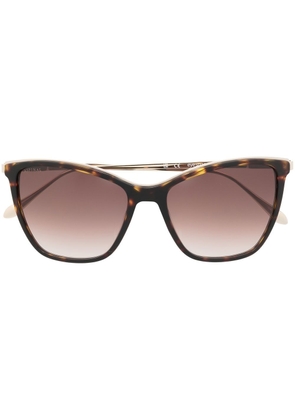 Aspinal Of London Selene tortoiseshell sunglasses - Brown