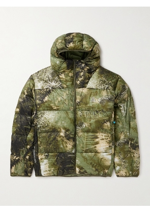 Nike - ACG Lunar Lake Printed Quilted Padded Shell Jacket - Men - Green - S
