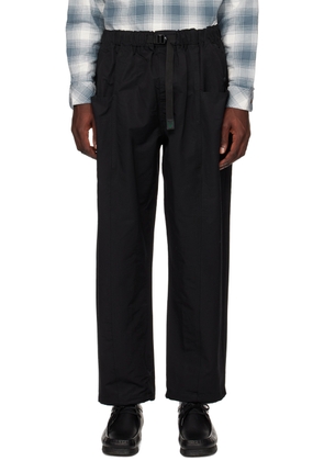 South2 West8 Black Belted Trousers