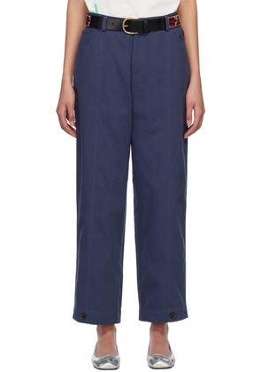 Caro Editions Blue Betty Trousers