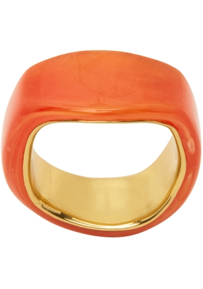 Completedworks Gold & Orange A Virtuous Circle Ring