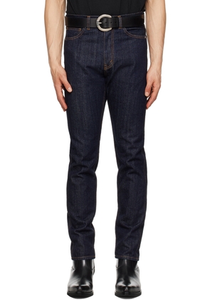 The Letters Indigo Tapered Jeans