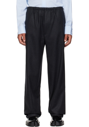 T/SEHNE Gray Relaxed-Fit Trousers