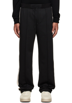 Emporio Armani Black Stripe Sweatpants
