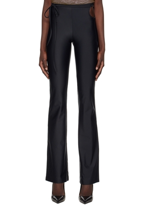 Jade Cropper Black Cutout Trousers