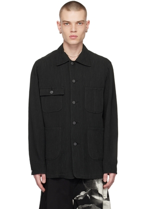 TAAKK Black Jacquard Jacket