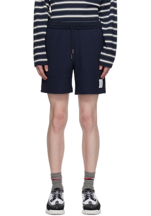Thom Browne Navy Summer Shorts