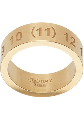 Maison Margiela Gold Numerical Ring