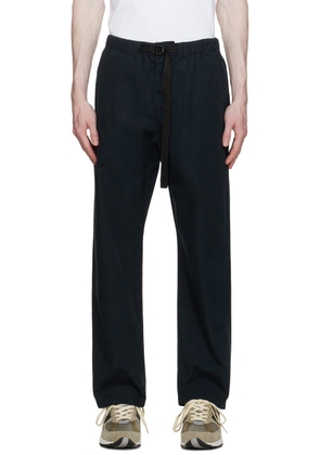 DANCER Navy Simple Trousers
