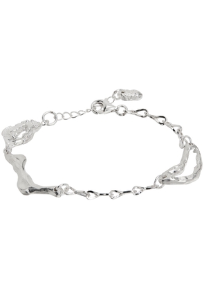 Youth Silver Curb Chain Bracelet