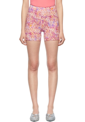 PRISCAVera Purple Nylon Shorts