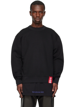 032c Black Taped Sweatshirt