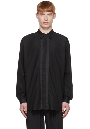 White Mountaineering®︎ Black Polyester Shirt