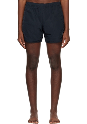 ROA Black Printed Swim Shorts
