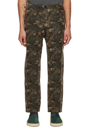 Gramicci Khaki Camouflage Trousers