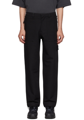 Stone Island Black Patch Trousers