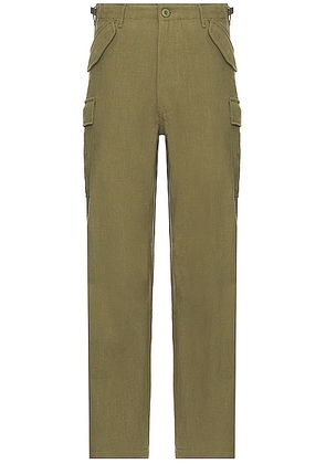 Mister Green Cargo Pant in Olive - Green. Size L (also in XL/1X).