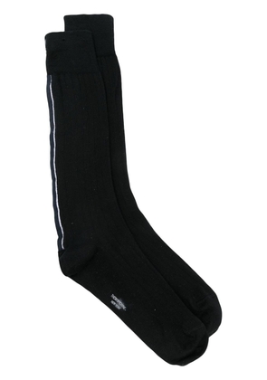 Thom Browne RWB Stripe mid-calf socks - Black
