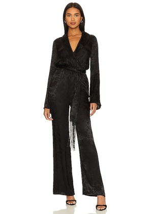 House of Harlow 1960 x REVOLVE Rossi Jumpsuit in Black. Size XS.
