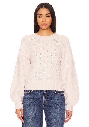 Equipment Stefania Sweater in Blush. Size L, S, XL, XS, XXS.