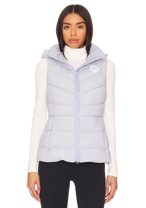 Canada Goose Clair Vest in Baby Blue. Size M, S, XL, XS.