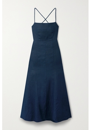Mara Hoffman - + Net Sustain Verona Hemp Midi Dress - Blue - US00,US0,US2,US4,US6,US8,US10,US12