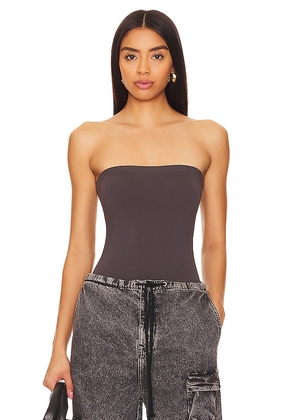 Wolford Fatal Sleeveless Top in Grey. Size M, S.