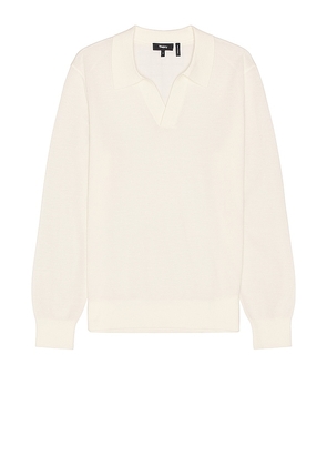 Theory Briody Sweater in Ivory. Size M, S, XL/1X.