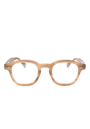 Epos Bronte round-frame glasses - Brown