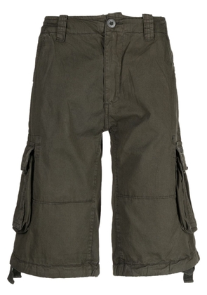 Alpha Industries cargo-style cotton shorts - Green