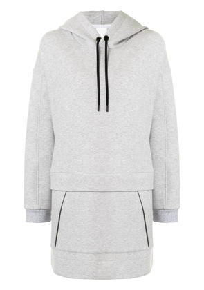3.1 Phillip Lim oversized longline hoodie - Grey